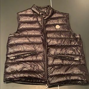 Moncler Puffer Black Vest